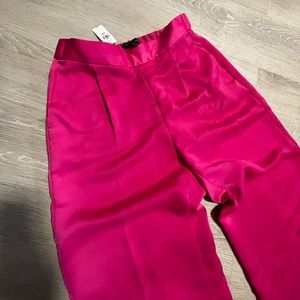 Banana Republic Petite Wide-Leg Satin Pant